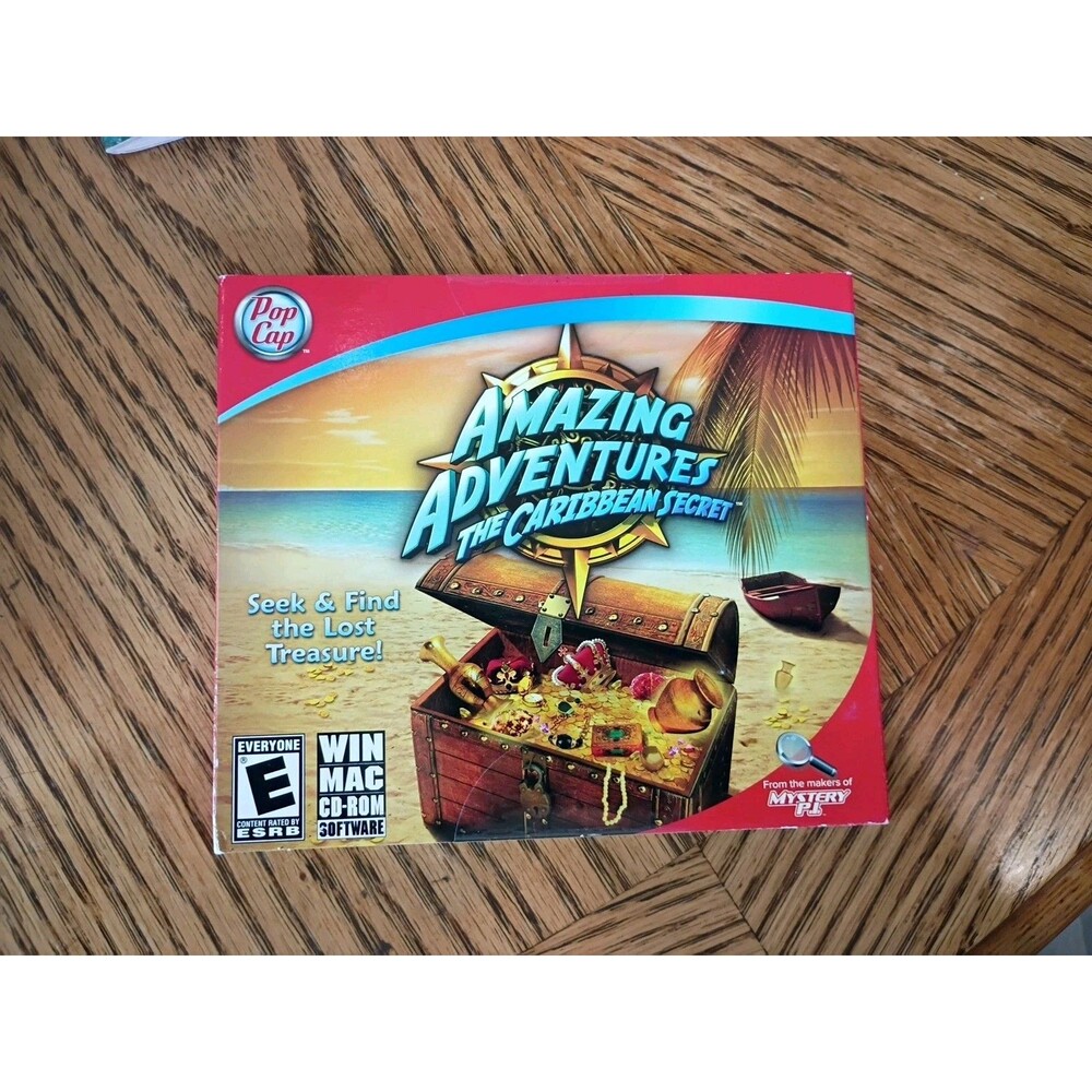 Amazing Adventures THE CARIBBEAN SECRET PC Game - NEW